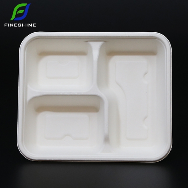 3 compartment tray